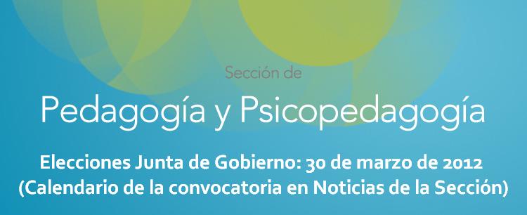 Elecciones Psicopedagogia